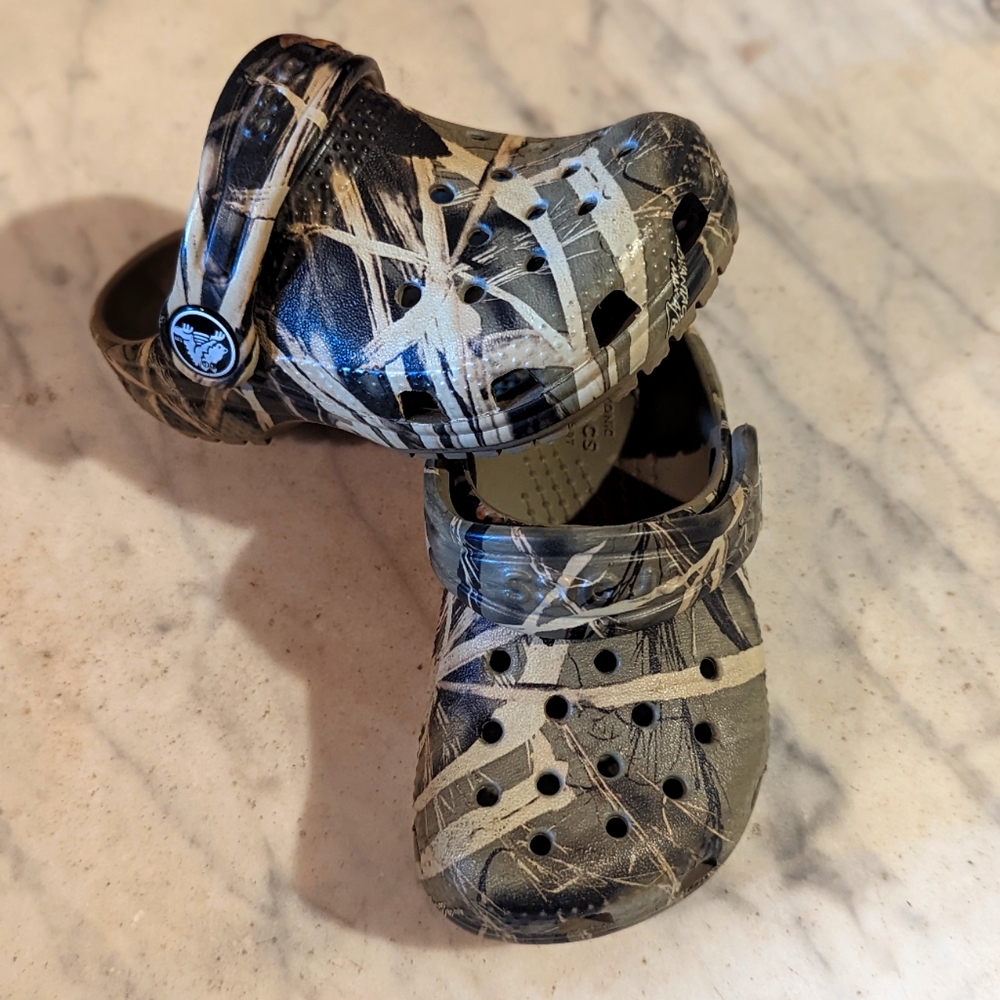 Baby Camo Crocs